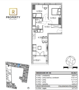 Mieszkanie|50,20m2|Ruczaj|3 pokoje|Garaż