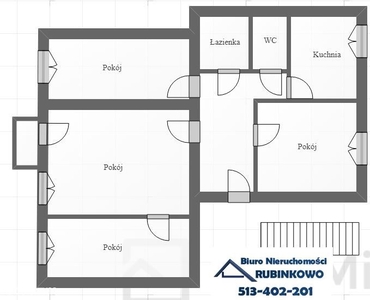 Okazja 4 pokoje 58,3m balkon+piwnica+schowek tanio