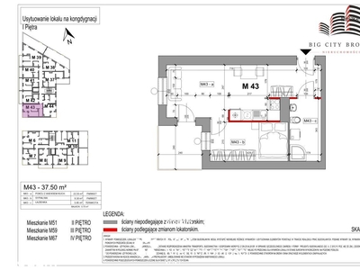 Mieszkanie, 21,70 m², Jora Wielka