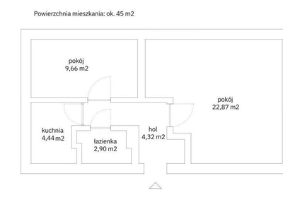 4-pokojowe mieszkanie 71m2 + balkon Bez Prowizji