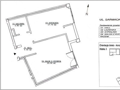 Wilanów, Sarmacka 10, 2-pokoje, 50m2, BEZPOŚREDNIO