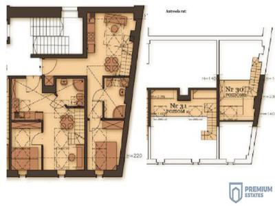 Mieszkanie na sprzedaż 6 pokoi Kraków Stare Miasto, 77,30 m2, 3 piętro