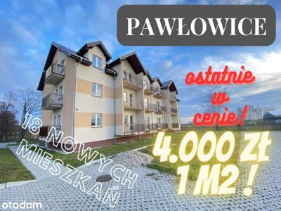 najtaniej - pierwsze w cenie 4000zł/1m2 -PAWŁOWICE