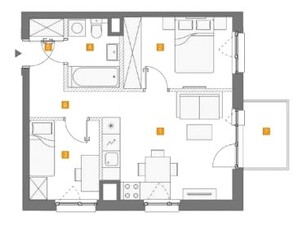 Apartament, ul. Popularna