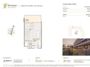 Harmony Resort | apartament 2-pok. | H.4.14