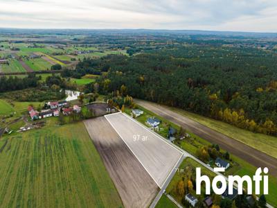 Duża działka inwestycyjna w gminie Wolanów - Strzałków