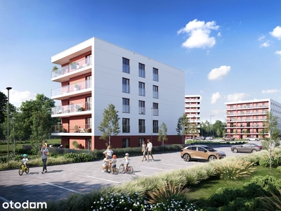 4-pokojowe mieszkanie 62m2 + balkon Bezpośrednio