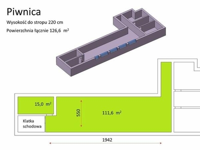 Pomieszczenie magazynowe w pobliżu wjazdu na S3