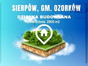 Działka budowlana Sierpów