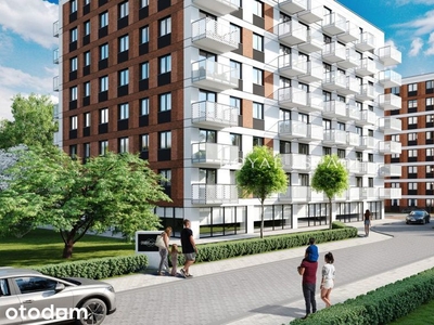 Apartament w zielonej inwestycji blisko centrum