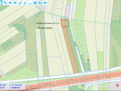Działka mieszkaniowo- usługowa pod Warszawą