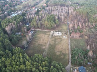 Księżak, działki budowlane pod lasem 30 km od W.wy