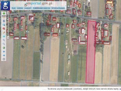 Działka 0,68 ha na sprzedaż Szostakowo