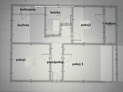 mieszkanie 64 m2 3 pokoje okazja