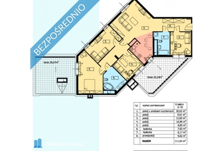 Mieszkanie do wynajęcia 111,00 m², piętro 7