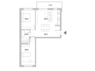 Nowe mieszkanie Radogoszcz, ul. Aroniowa 2,4