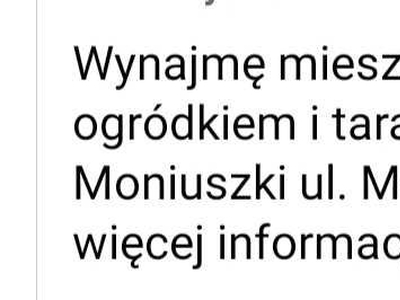 Wynajmę mieszkanie