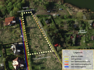 Działka inwestycyjna, ul. Graniczna