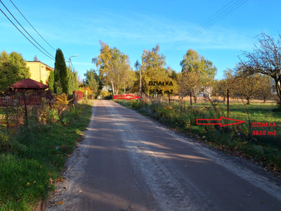 Działka inwestycyjna Leonardów