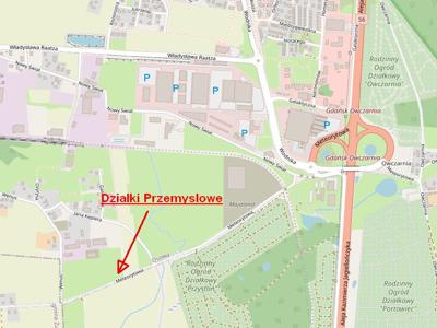 Działki przemysłowe przy obwodnicy