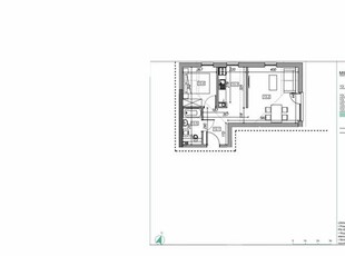 APARTAMENT 2 pok. 41.49M2 + balkon 6.20m2 NA WZGÓRZACH - ZA