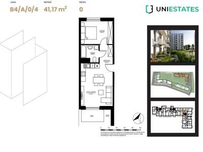 Mieszkanie 2pok. | 41m2 | ogród | taras | Bk2%