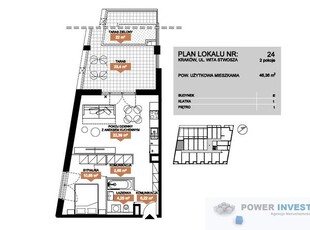 Mieszkanie inwestycyjne – 2 pokoje. Centrum Miasta