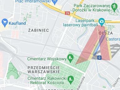 Działka budowlana Kraków Śródmieście, Olsza, Brogi