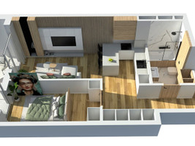 Mieszkanie na sprzedaż, 46 m², Knurów, ul. 26 Stycznia