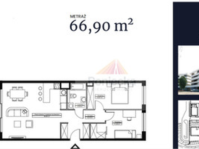 Mieszkanie na sprzedaż, 67 m², Serock Zegrze, ul. płk. Kazimierza Drewnowskiego