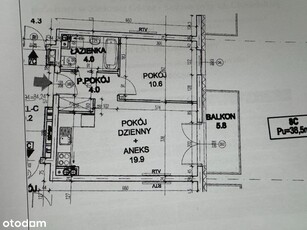 Nowe, urządzone 2 pok, 38 m2, bez PCC