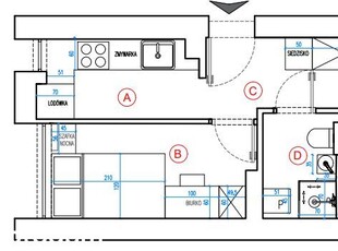 3-pokojowe mieszkanie 55m2 + ogródek Bezpośrednio