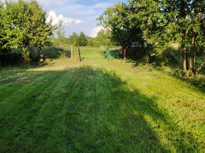 Działka Rod Dźbów zewnętrza, możliwość wjazdu samochodem