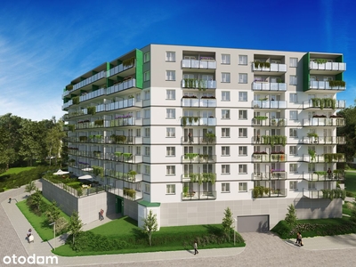 2-pokojowe mieszkanie 44m2 + balkon