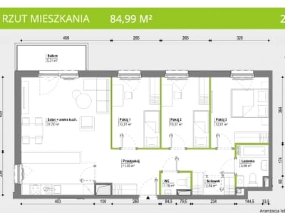 Nowe mieszkanie Letnica, ul. Letnicka 1