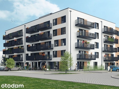 2-pokojowe mieszkanie 46m2 + balkon Bezpośrednio