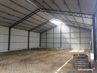 Konstrukcja hali 8x25x5m