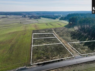 Działka 1.371 m² Brzozowe Błota Bory Tucholskie