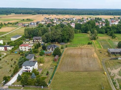 Działka budowlana Strzebiń gm. Koszęcin, Boczna