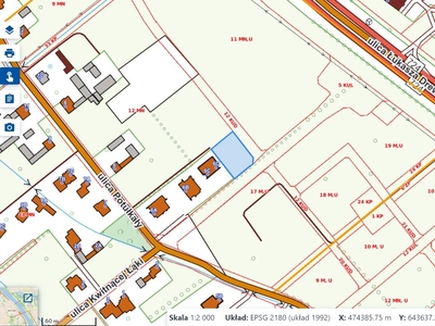 Działka budowlana Warszawa Wilanów Powsin 1279 m2