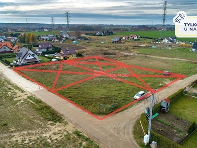 Narożna działka z mediami