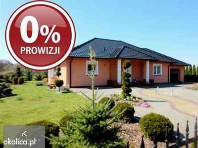 Nowy dom o powierzchni 260m2 z pięknym ogrodem