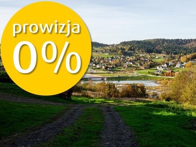 Widokowa działka nad Jeziorem Rożnowskim