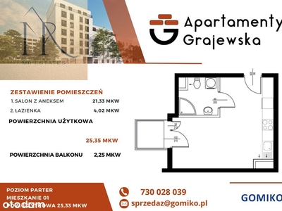 Inwestycja Grajewska 19 Apartament 01