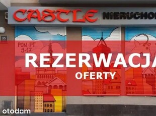 REZERWACJA - 3 pokoje z osobną kuchnią i balkonem!