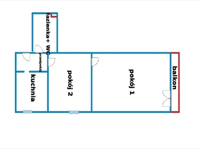 Na sprzedaż mieszkanie 37,64m2, centrum miasta.