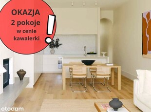 Nowa Inwestycja 2-Pokojowe Mieszkanie 46M2+Balkon