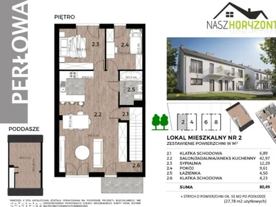 4pok 108met, ok. Perłowej 2POZIOMY/2023 (Oleśnica)