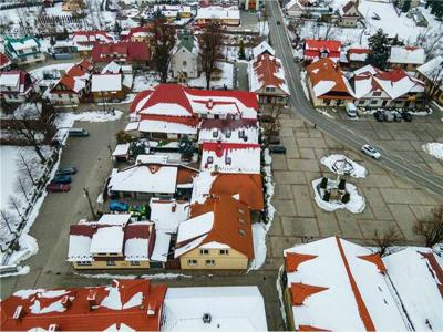 Budynek restauracyjny w centrum Lipnicy Murowanej