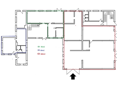 95m2 powierzchni biurowej 47zł/1m2 netto